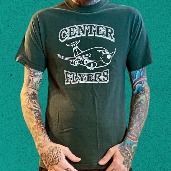 Vintage Airplane Shirt - Picture 1 of 6